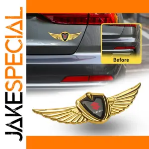 Suzuki 3D Lion Crown Emblem Sticker