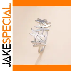 Stainless Steel Dragonfly Ring for Women