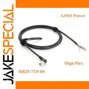High-Flex GPIO Power Cable for Industrial Use