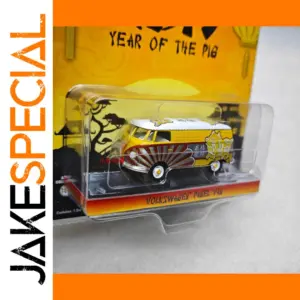 Vibrant Green Light Volkswagen T2 Van Diecast Model