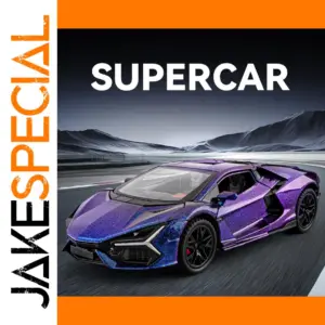 1:32 Scale Purple Supercar Model