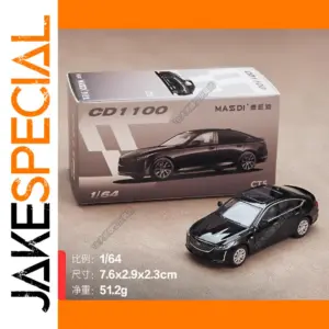 Black MASSDI 1/64 Scale Alloy Car Model