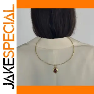 Gold-Plated Stainless Steel Necklace JDN0305041