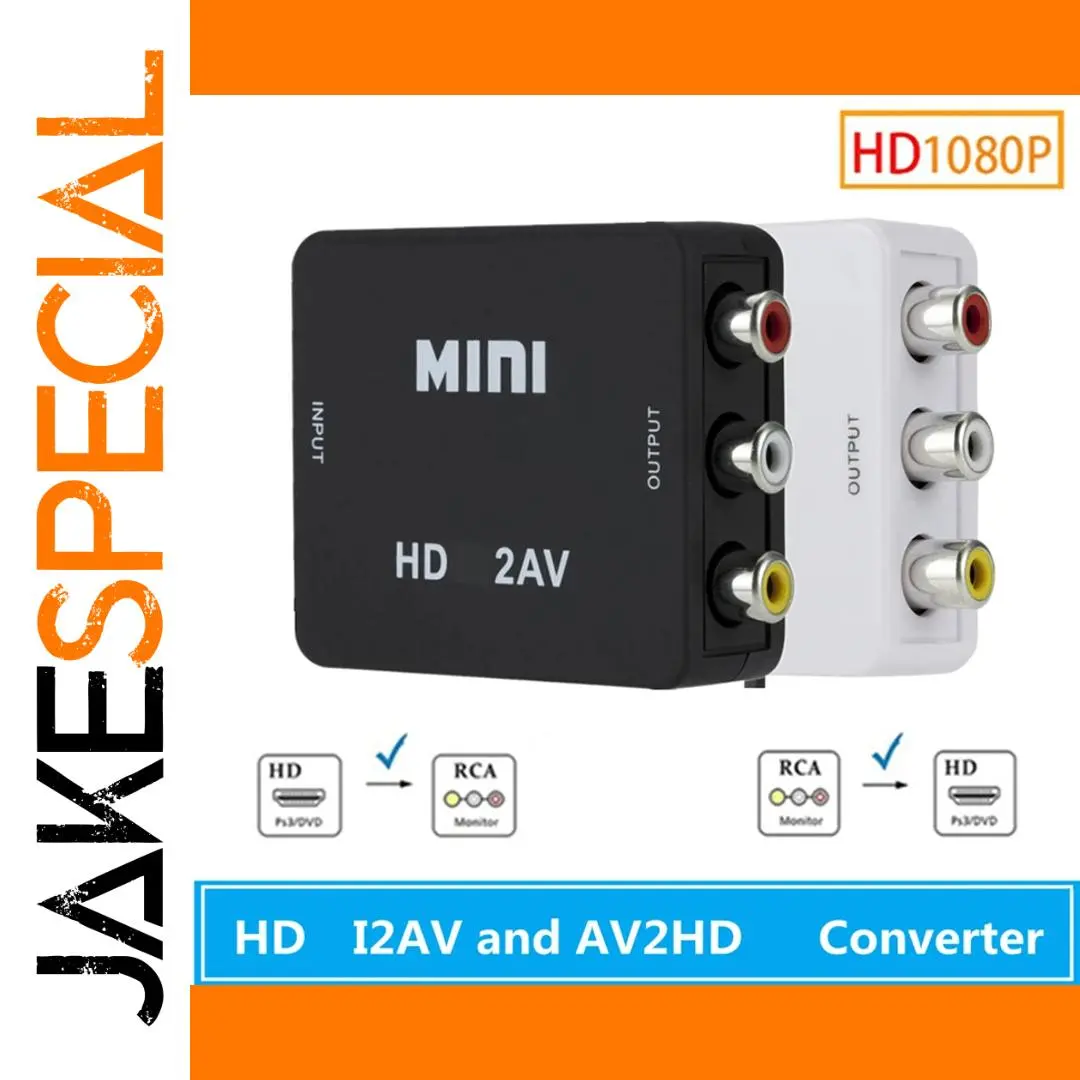 HDMI to RCA Converter for Old TVs 1 HDMI to RCA Converter for Old TVs