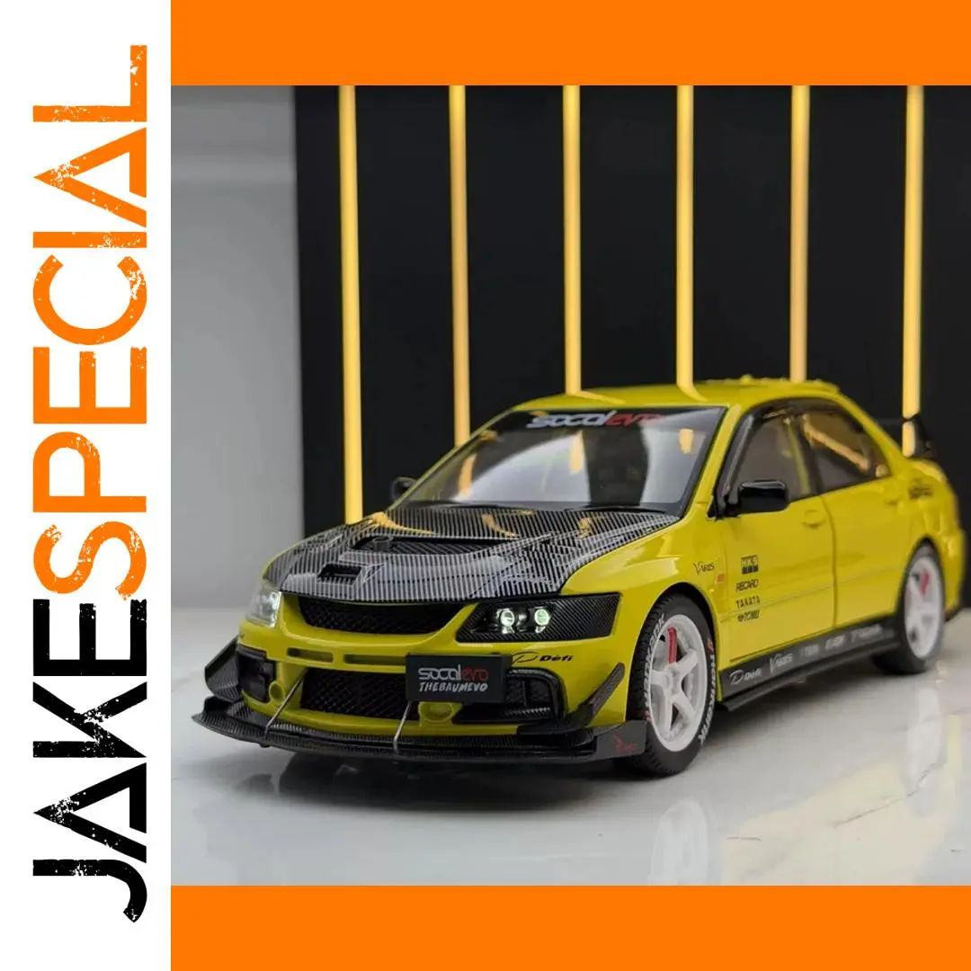 1:24 Mitsubishi Lancer Evolution EV09 Diecast Model 1 1:24 Mitsubishi Lancer Evolution EV09 Diecast Model