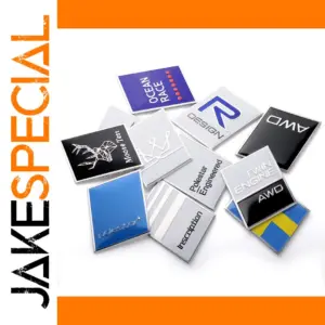 Aluminum Car Badge Set for Multiple Models