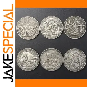 Vintage Copper Commemorative Coin Collection