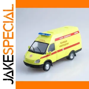 Russian Ambulance Diecast Model 1/43 Scale