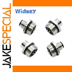 Waterproof Aviation Sensor Plug with M12 Connector