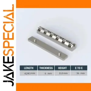 Titanium Alloy Guitar Nut for 6-String LP