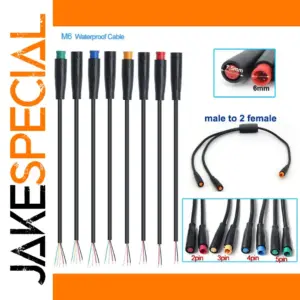 Waterproof M6 Connector Set for Electronics