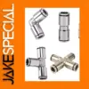 Nickel-Plated Brass Pneumatic Fitting Set