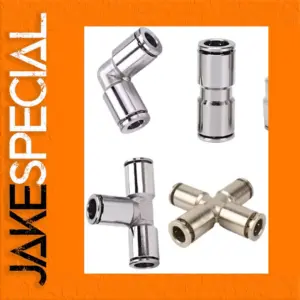 Nickel-Plated Brass Pneumatic Fitting Set