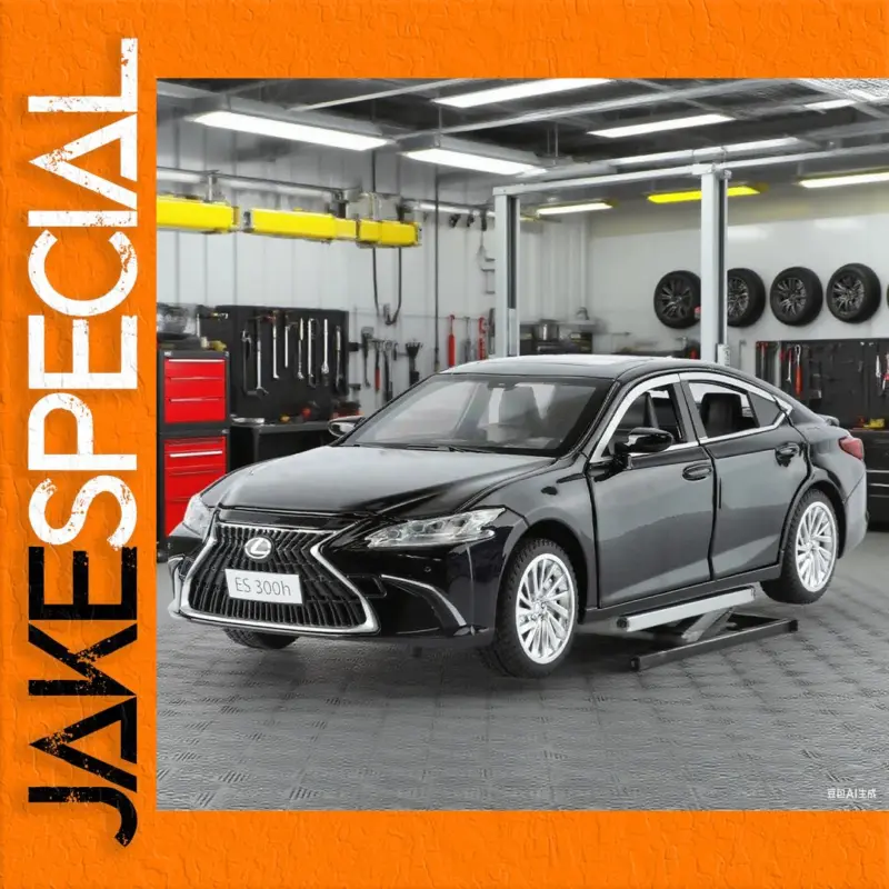 The Elegance of the Black Lexus ES 300h 1:24 Scale Diecast Model 1 f1de30b5b5894891819945ef product image