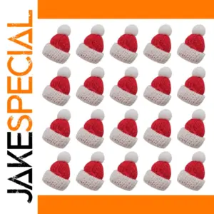 Mini Christmas Hats Set for Crafts and Decorations