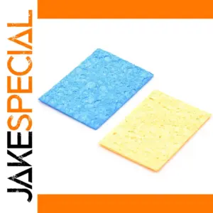 Vibrant Wood Pulp Soldering Iron Cleaning Sponges