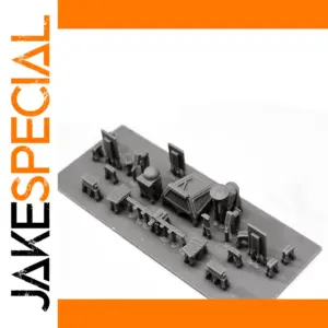 Resin Model Hangar for Type 055 Destroyer