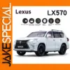 White Lexus LX570 1:18 Scale Diecast Model