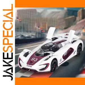 White Dodge SRT Tomahawk Model 1/32 Scale Die-Cast