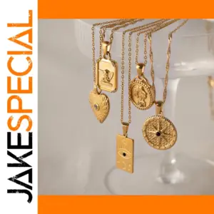 Elegant Stainless Steel Pendant Necklace