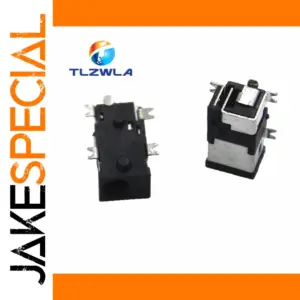 DC-041 Panel-Mount Power Socket Set (10 pcs)