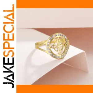 Elegant Adjustable Witch Knot Ring