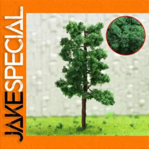 N Scale Miniature Tree Set (50 pcs, 5cm)