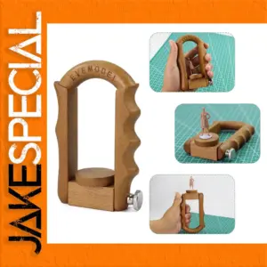 Rotating Beech Wood Miniature Holder for Models