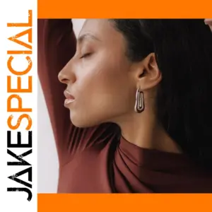 Minimalist Stainless Steel Earrings JDE0312002-S