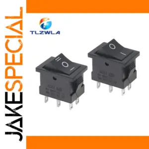 Durable Boat Rocker Switch 6A/250V, 2-3 Position