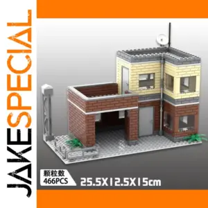 Military Base House Building Blocks Set for Kids