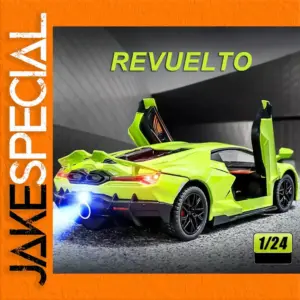 Lime Green 1:24 Diecast Lamborghini Bolide Model