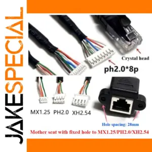 High-Quality RJ45 Crystal Head Connector Set