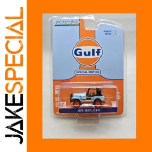 Greenlight 1:64 Jeep CJ-5 Gulf Special Edition