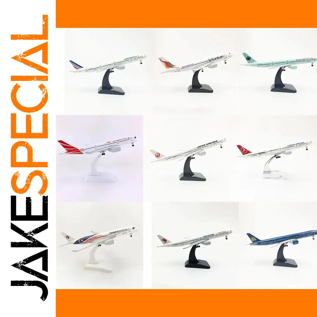 20cm Diecast Airplane Models Collection 1 20cm Diecast Airplane Models Collection