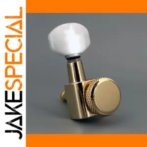 Gold Locking Guitar Tuner for Right-Handed Guitars
