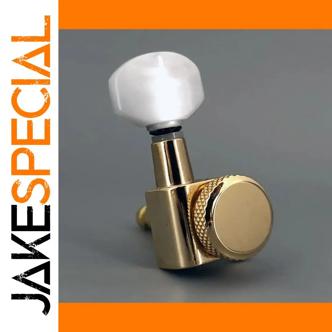 Gold Locking Guitar Tuner for Right-Handed Guitars 1 Gold Locking Guitar Tuner for Right-Handed Guitars