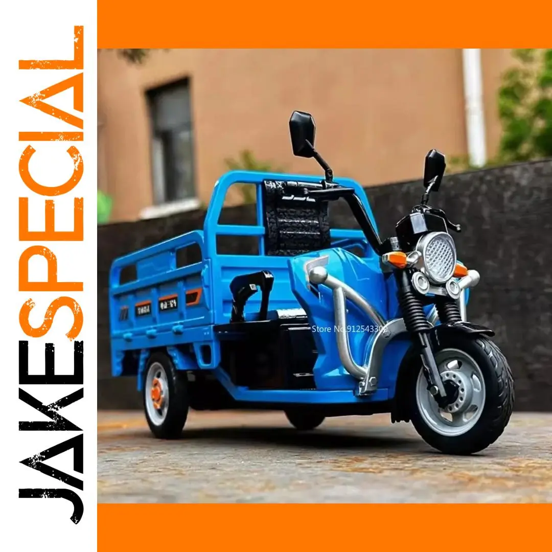 1/12 Scale Electric Tricycle Diecast Model 1 1/12 Scale Electric Tricycle Diecast Model