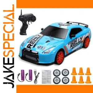 Vibrant Blue 1/24 Scale RC Racing Car