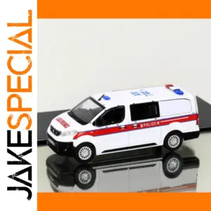 1:64 Scale Police Van Diecast Model for Collectors
