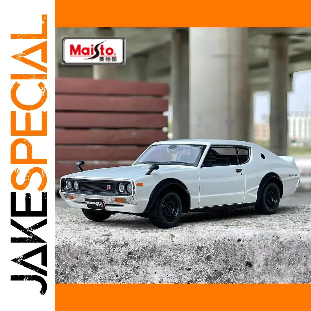 1973 Nissan Skyline GT-R 1:24 Diecast Model 1 1973 Nissan Skyline GT-R 1:24 Diecast Model