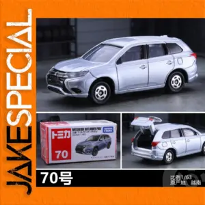 Miniature Mitsubishi Outlander PHEV Diecast Model
