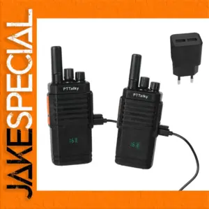 PTTalky PR2 PLUS Walkie-Talkie with 16 Channels