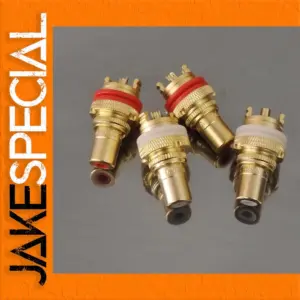 Premium RCA Socket Set for Audio Systems