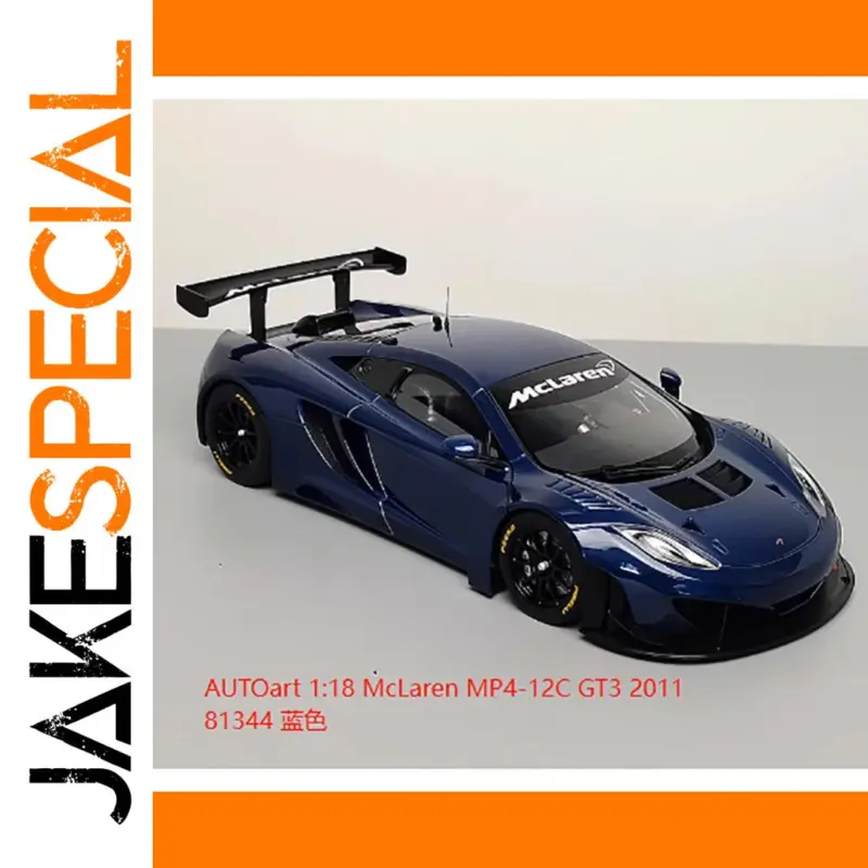 The Ultimate Guide to the 1:18 Scale McLaren MP4-12C GT3 Diecast Model 1 f481e1bbf0da4f2cad1a135e product image