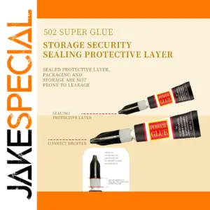 FIXWANT 502 Liquid Super Glue, 3g Pack