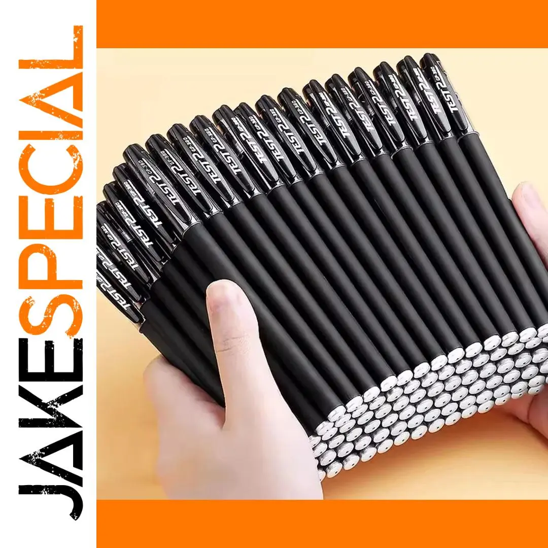 Set of 10 Precision Black Gel Pens 1 Set of 10 Precision Black Gel Pens