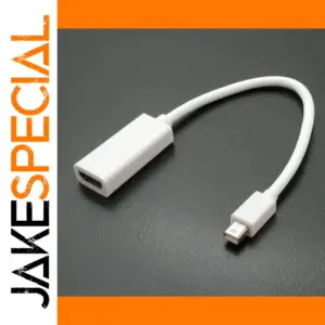 Mini DisplayPort to HDMI Adapter Cable 1080p 225MHz