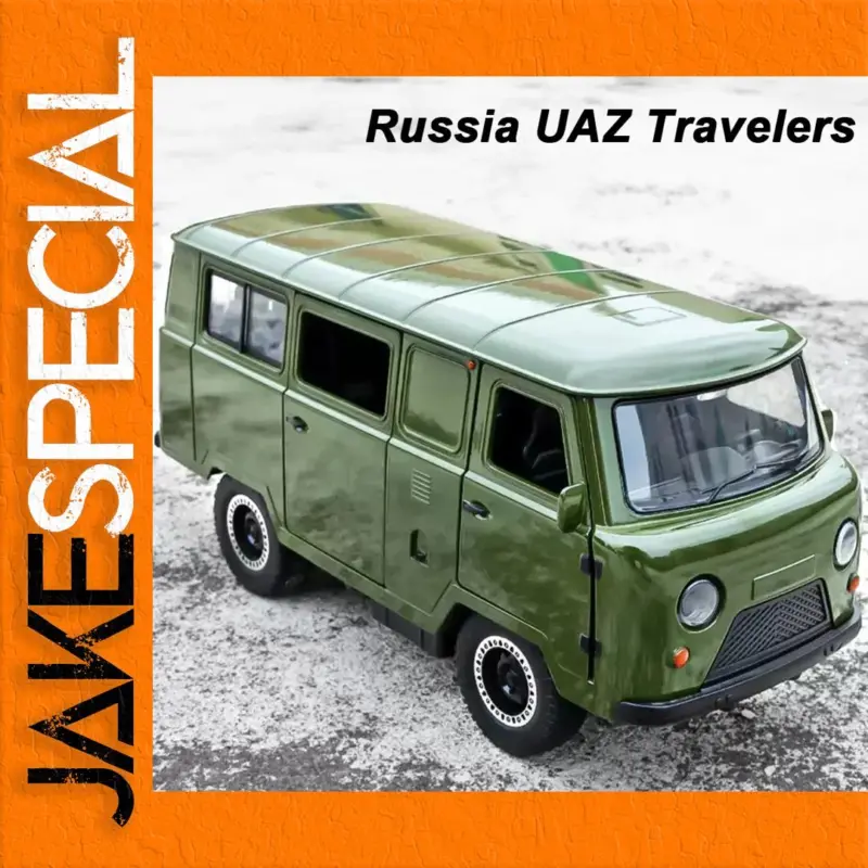 Discover the Magnificent 1:18 Scale Diecast Russian UAZ Hunters 1 f4d0049a1bcb493aa8308404 product image