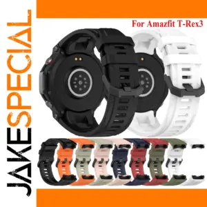 Silicone Watch Band for Amazfit T-Rex 3